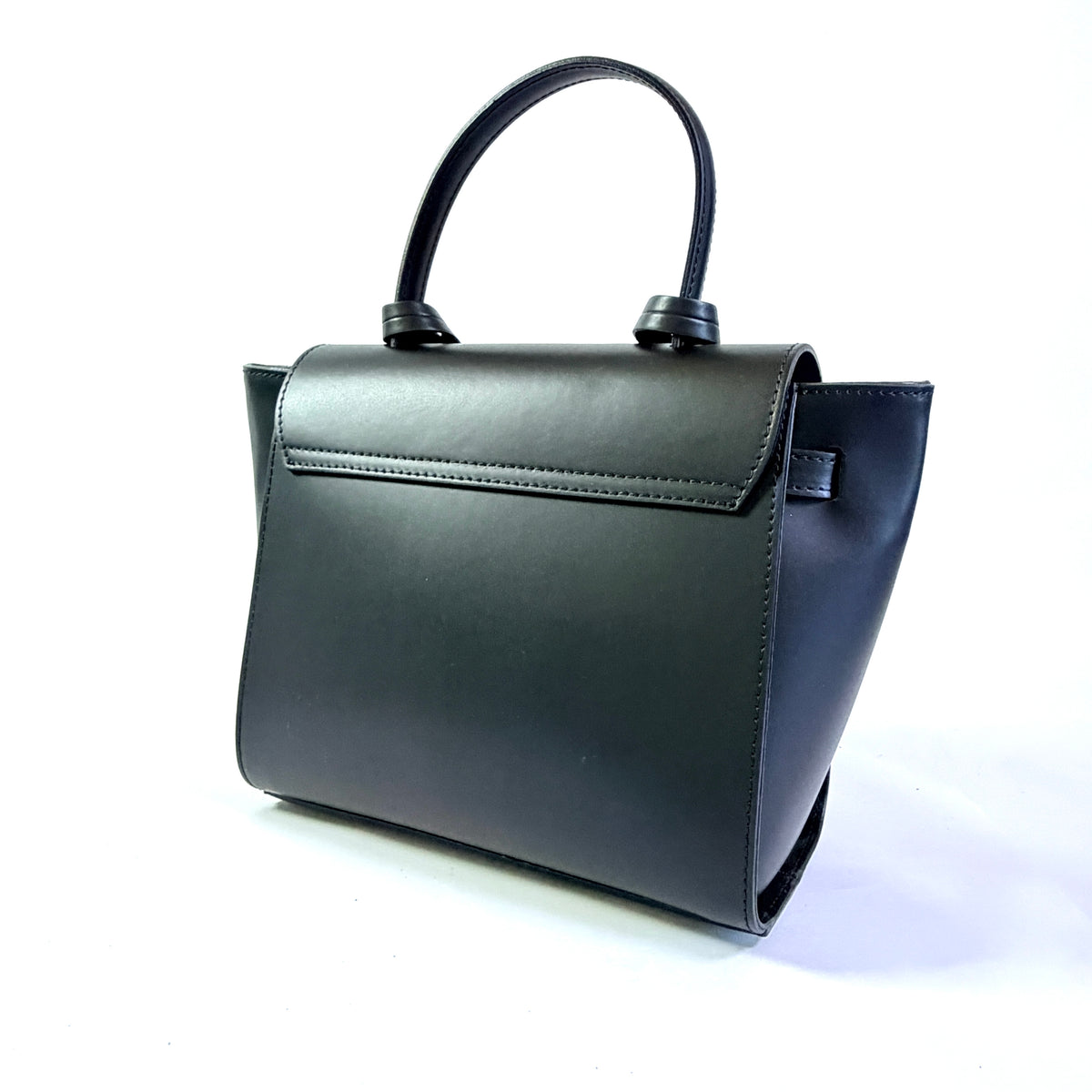 BORSA ALBA IN VERA PELLE LISCIA
