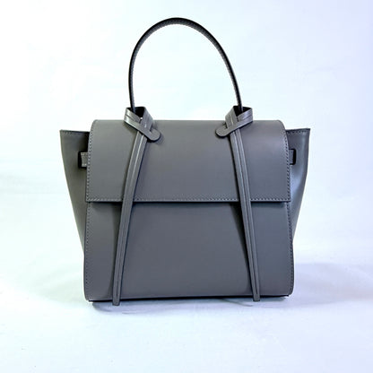 BORSA ALBA IN VERA PELLE LISCIA