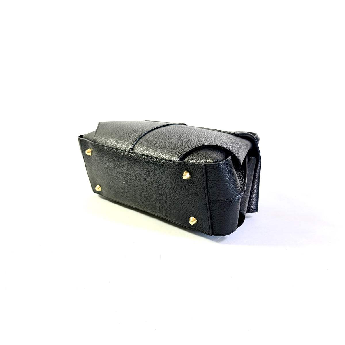BORSA ADELE MARTELLATA CON MANICO E TRACOLLA